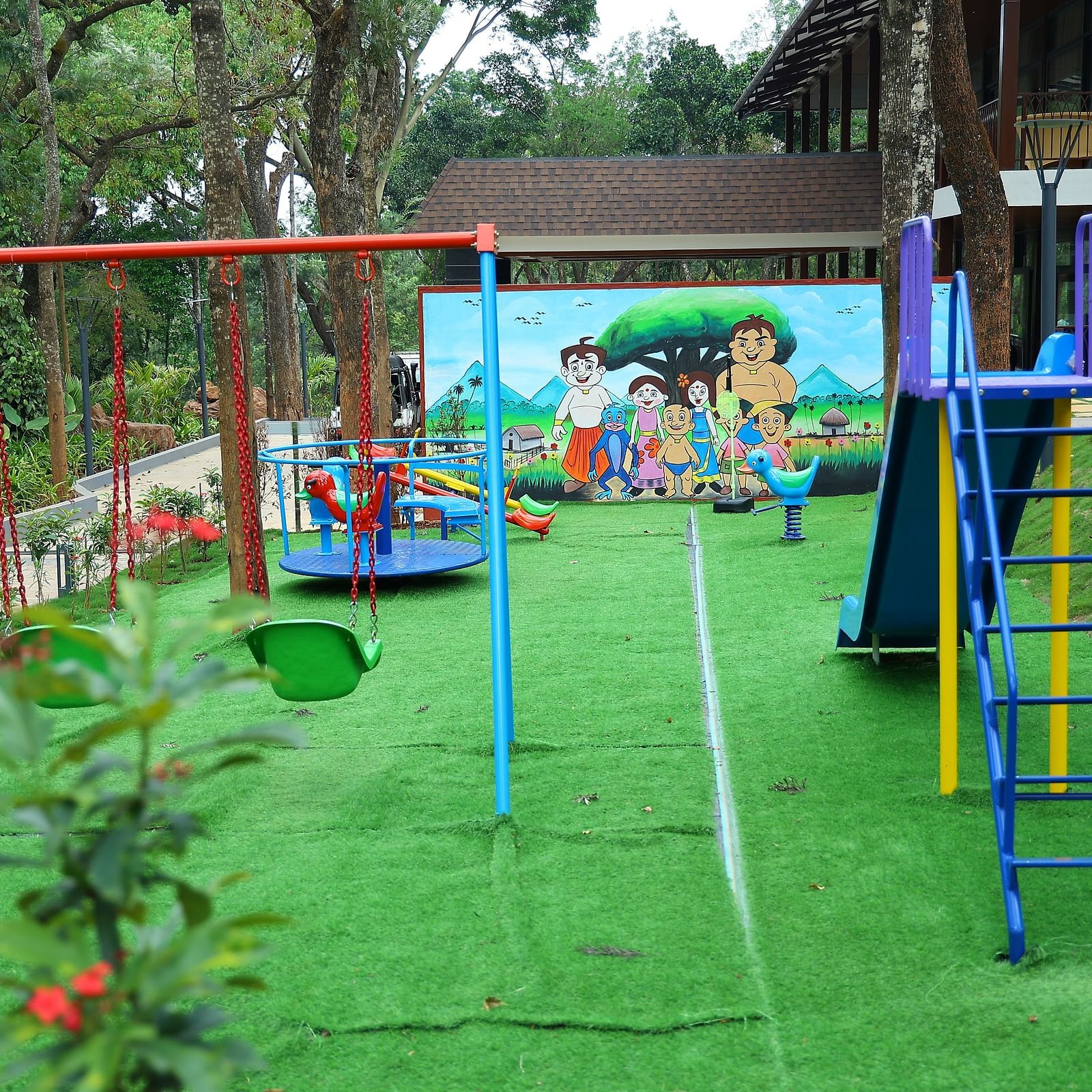 Another angle of the Kids Play Area at The Silver Sky Hotels and Resorts, Chikkamangaluru 1