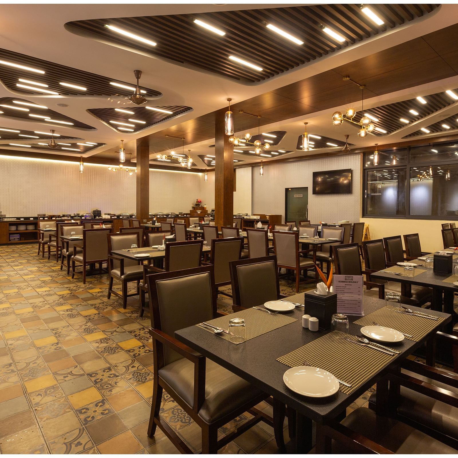 The Silver Spoon Restaurant at The Silver Sky Hotels and Resorts in Chikkamangaluru 5