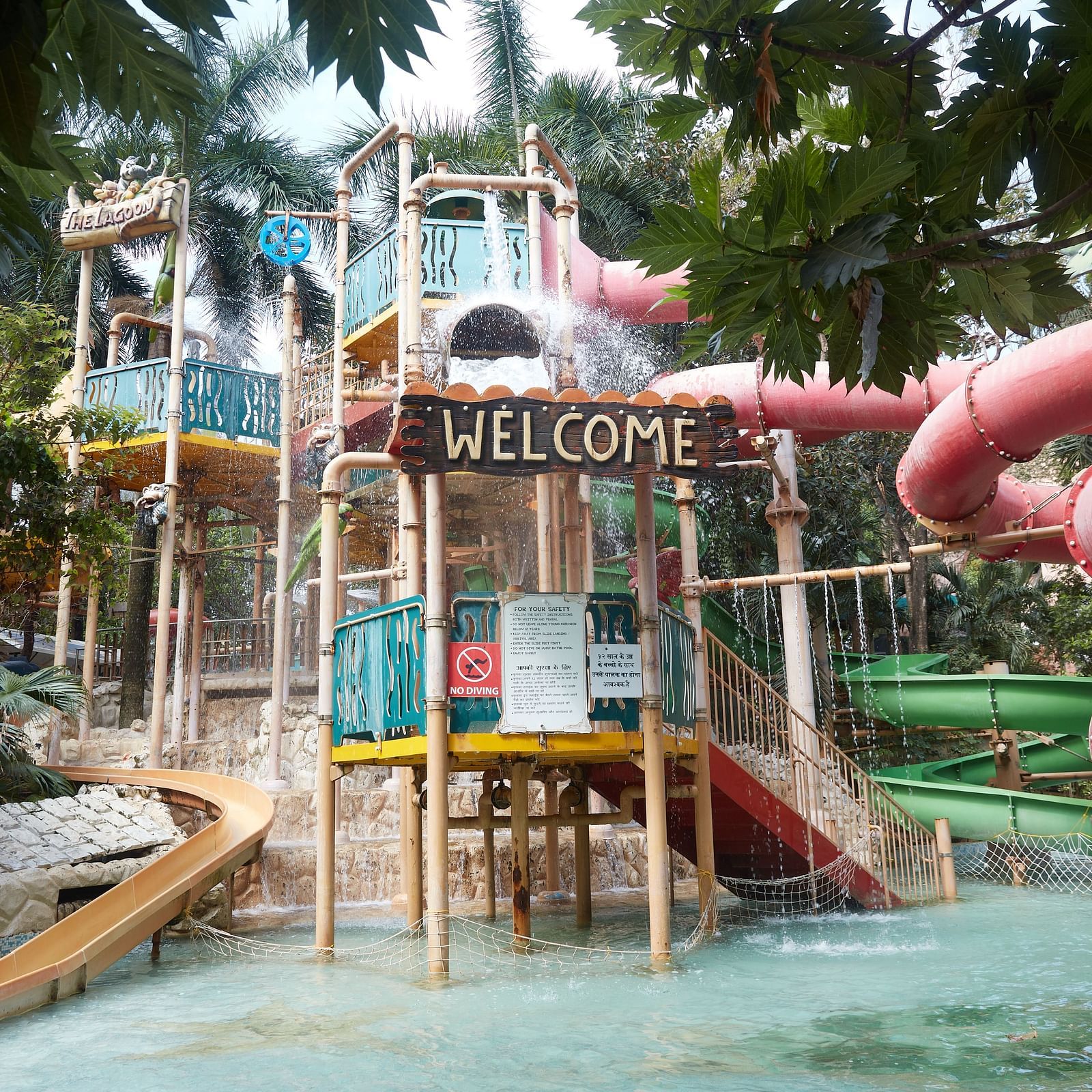 An image of the Lagoon at Water Kingdom