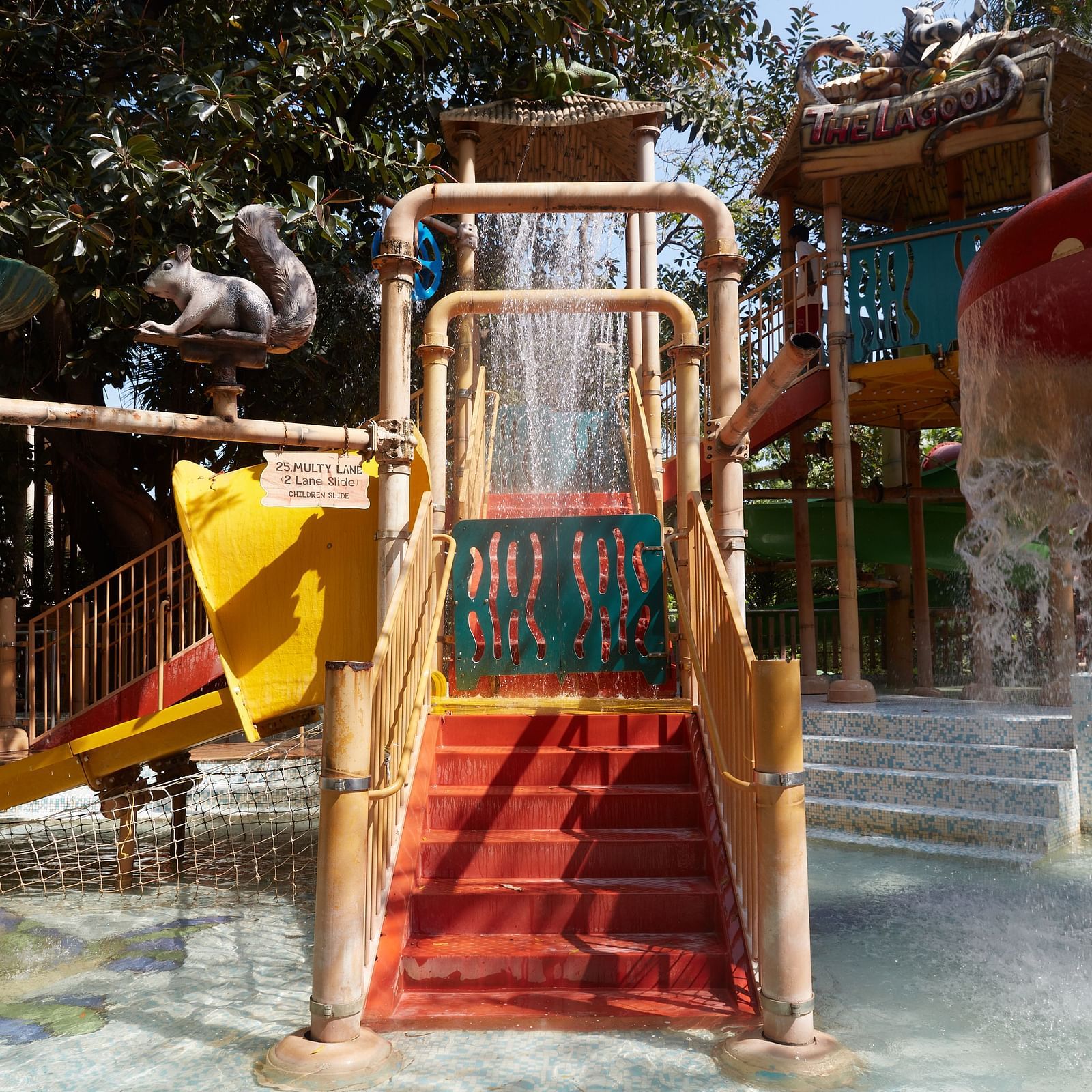 An image of the Multi Lane ride at Water Kingdom