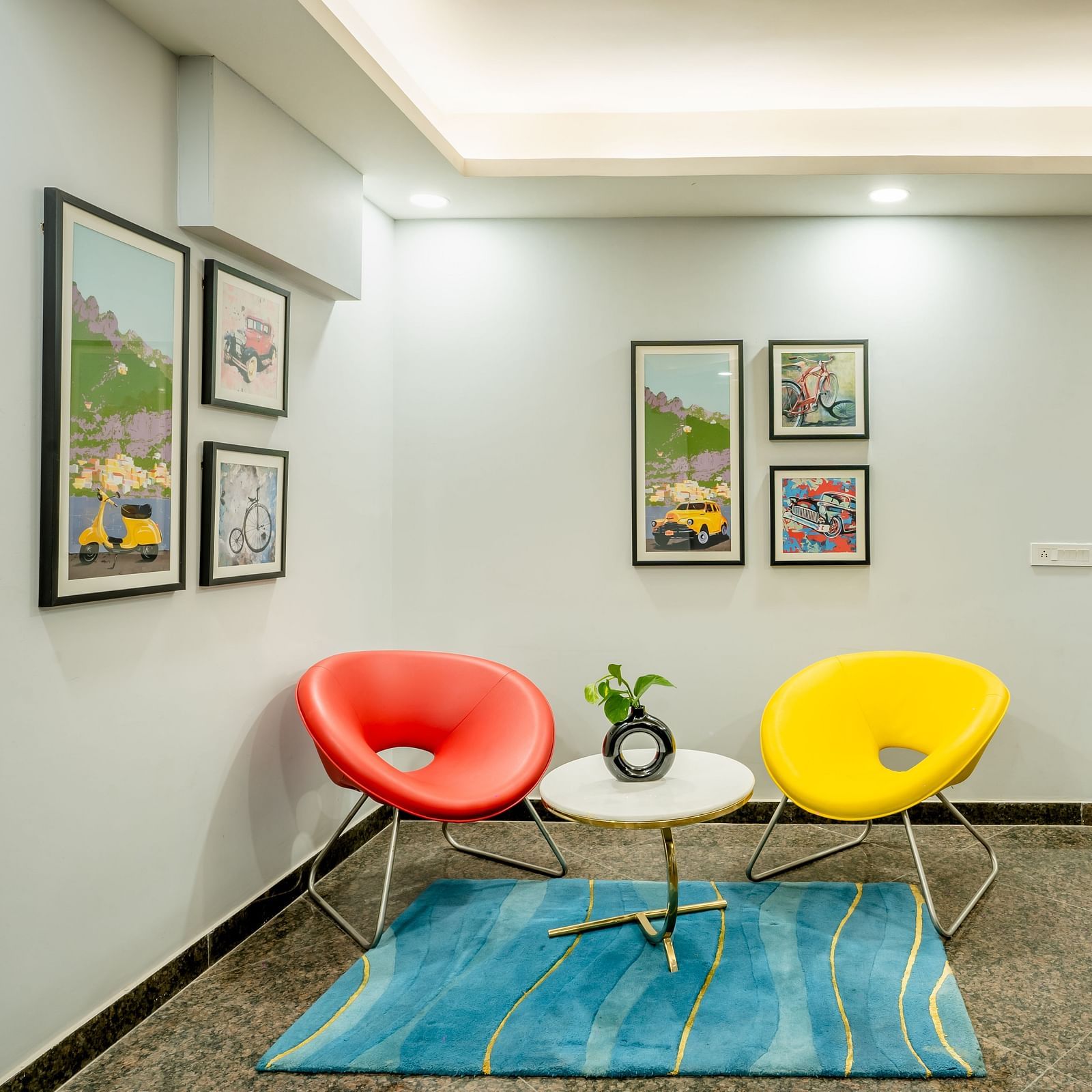 An image of a sitting area | Inde Hotel Golf Course Extension
