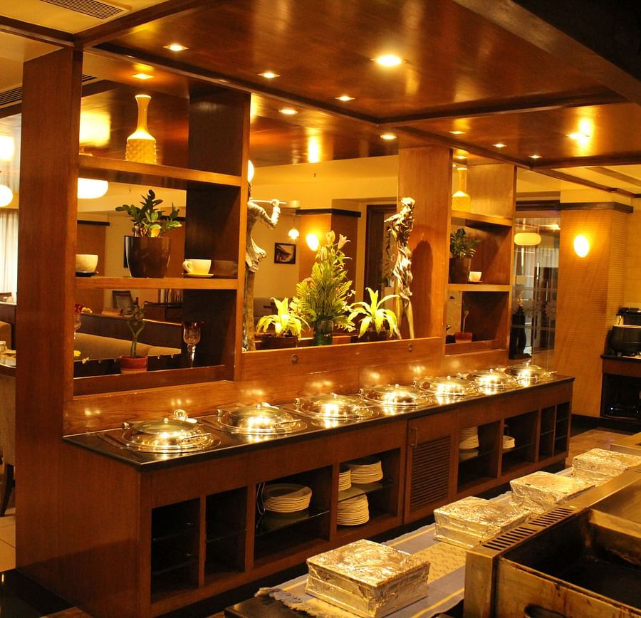 interior of bengaluru restaurant at la classic, hosur road
