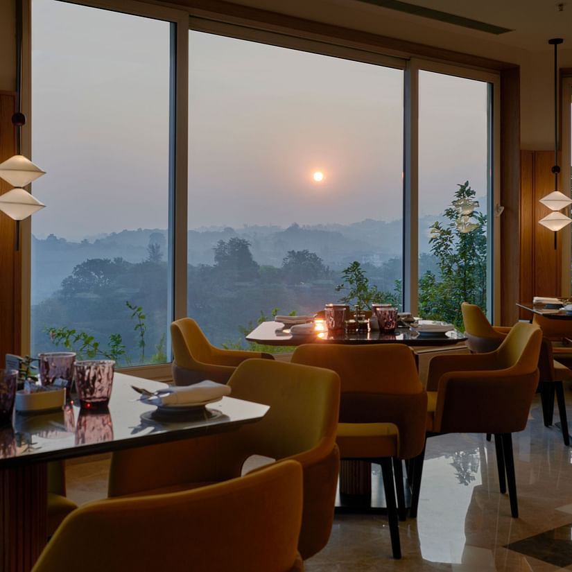 an image of a dining area with tables and chairs at The Dukes Retreat
