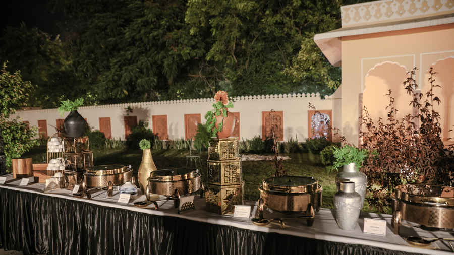 Outdoor Dinner at the lawns-Umaid Palace, Dausa-5