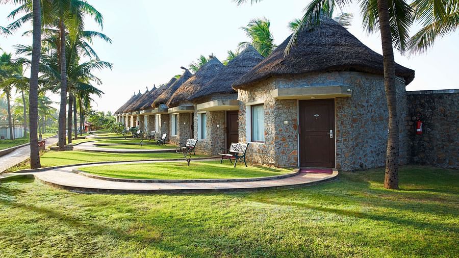 View of the cottages at MGM Beach Resorts