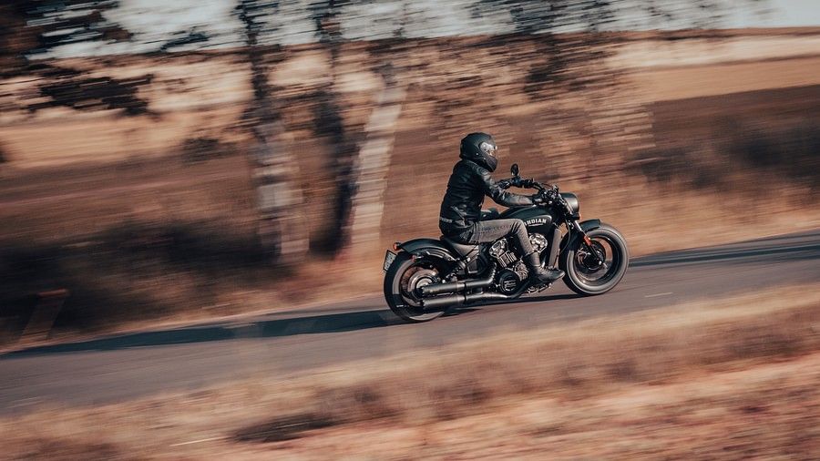Bike ride on the kabini road
