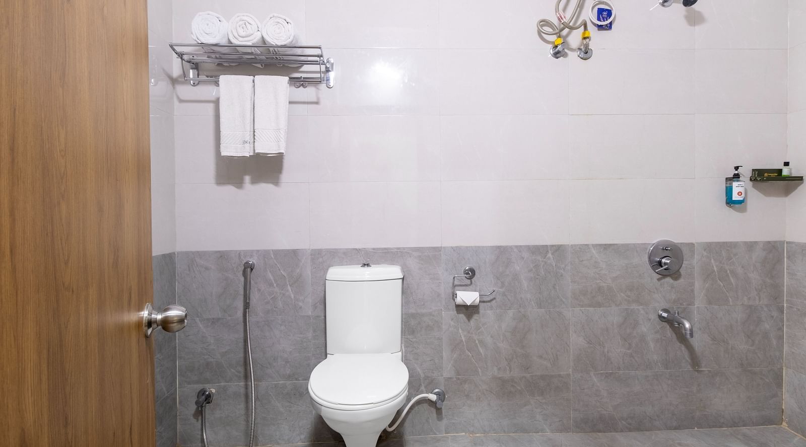 An image of a western style washroom - Lemonridge Hotels, Kukatpally