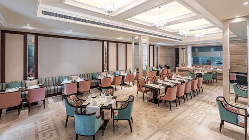 tables and chairs in our restaurant in Jalandhar - Park Plaza, Jalandhar