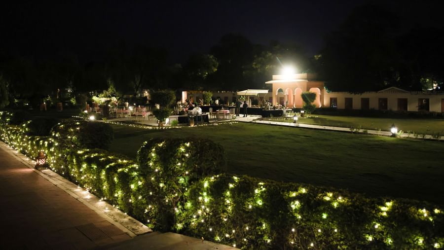 Outdoor Dinner at the lawns-Umaid Palace, Dausa-1