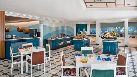 Inside view of Bay Bistro - Radisson Resort Pondicherry Bay