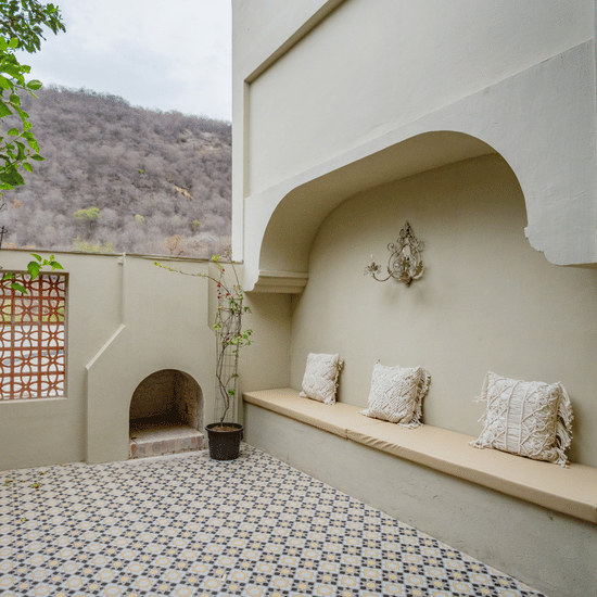 9 - Rooms - Fire Place- Surya Bagh Ajabgarh