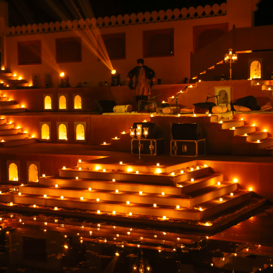 Baori, the stepwell wedding venue at Umaid Palace