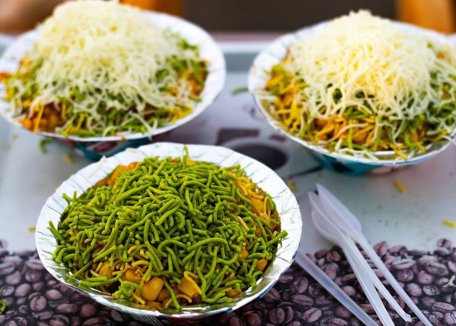 alt-text Mouth watering Indian Street food Savoury
