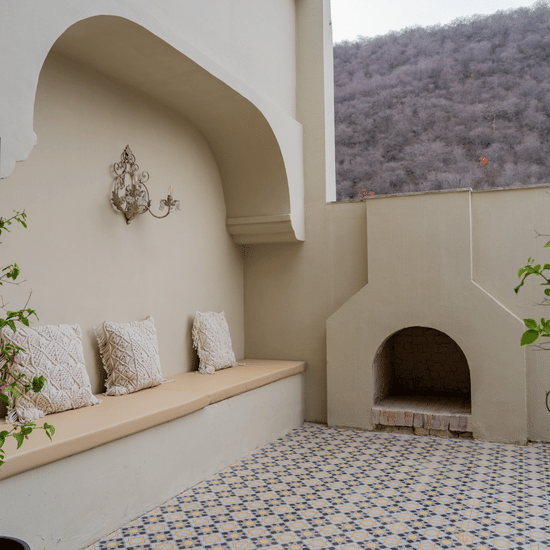 18 - Rooms - Sit Out - Fire Place- Surya Bagh Ajabgarh