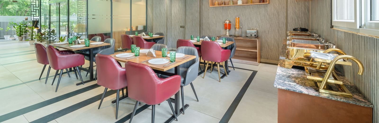 Fine dining experience at Lime Tree Hotels Ystays Greater Noida