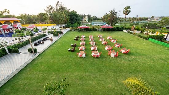 The Manfield Lawn, a venue for events - Viceroy Beach Resort & Spa, Mandarmani