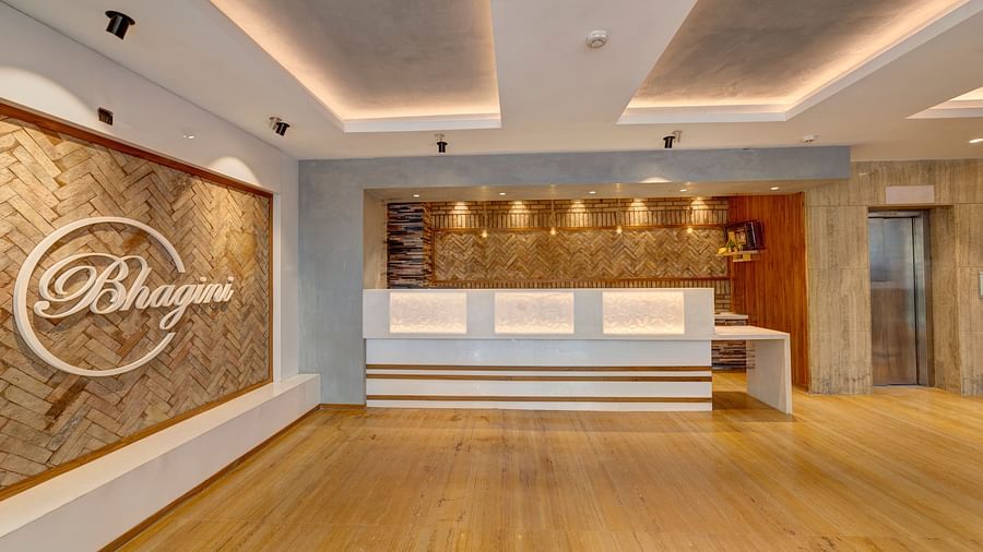 Lobby1 at our hotel in Whitefield