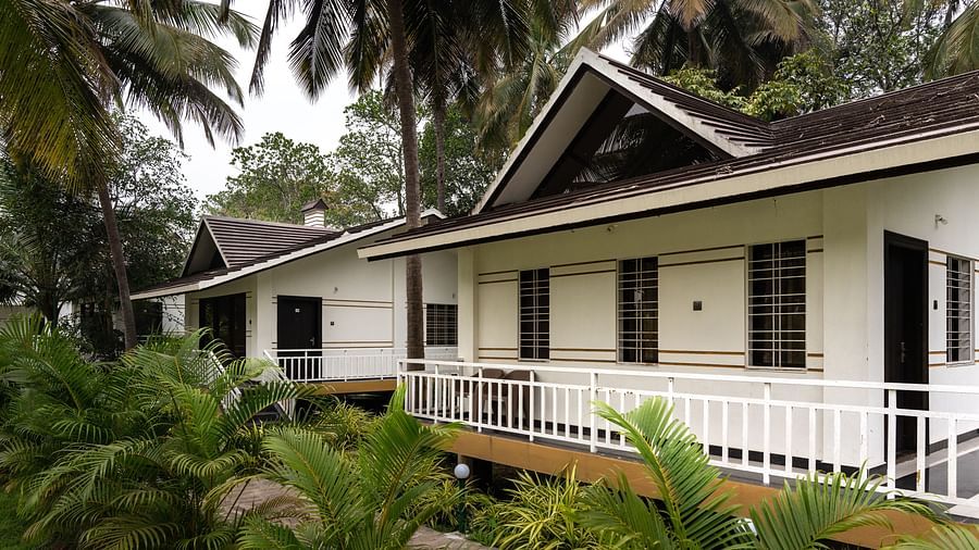 Facade image of the cottages next to each other - Mastiff Select Terrain