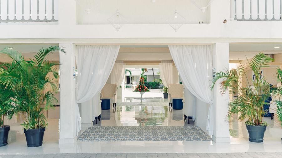 The Soco House - the entrance of reception area