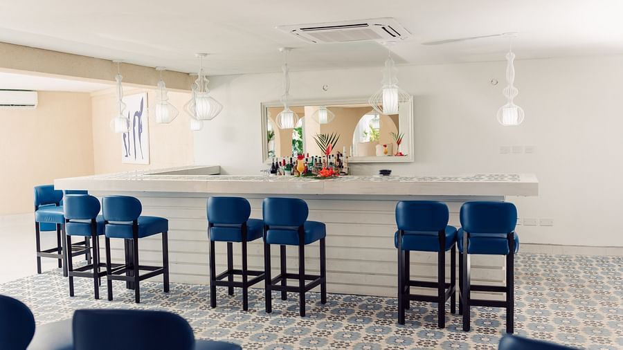 The Soco House - the seating area at the bar