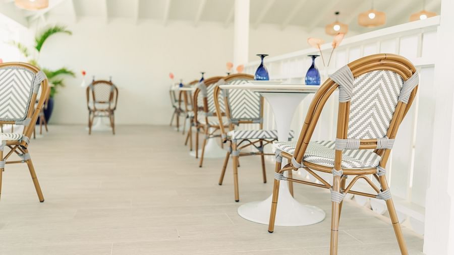 The Soco House - the indoor seating arrangement of the restaurant