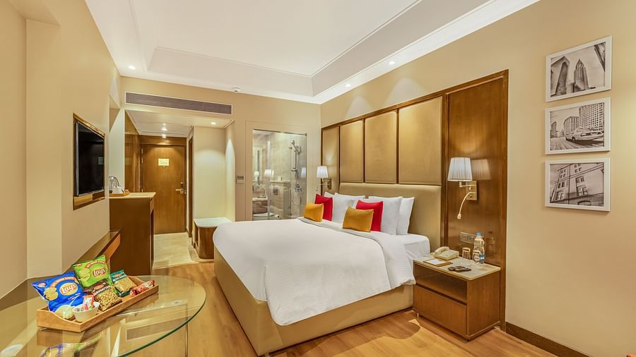 The Vaishnodevi Sarovar Portico, Katra room interior and facilities