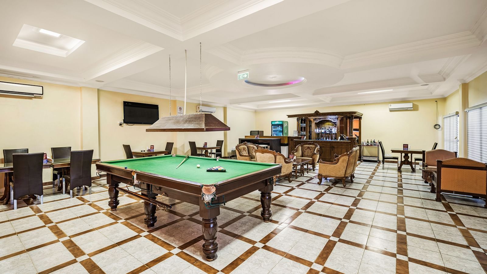 An image of Billards - the indoor games at GReaT Trails River View Resort Thanjavur By GRT Hotels