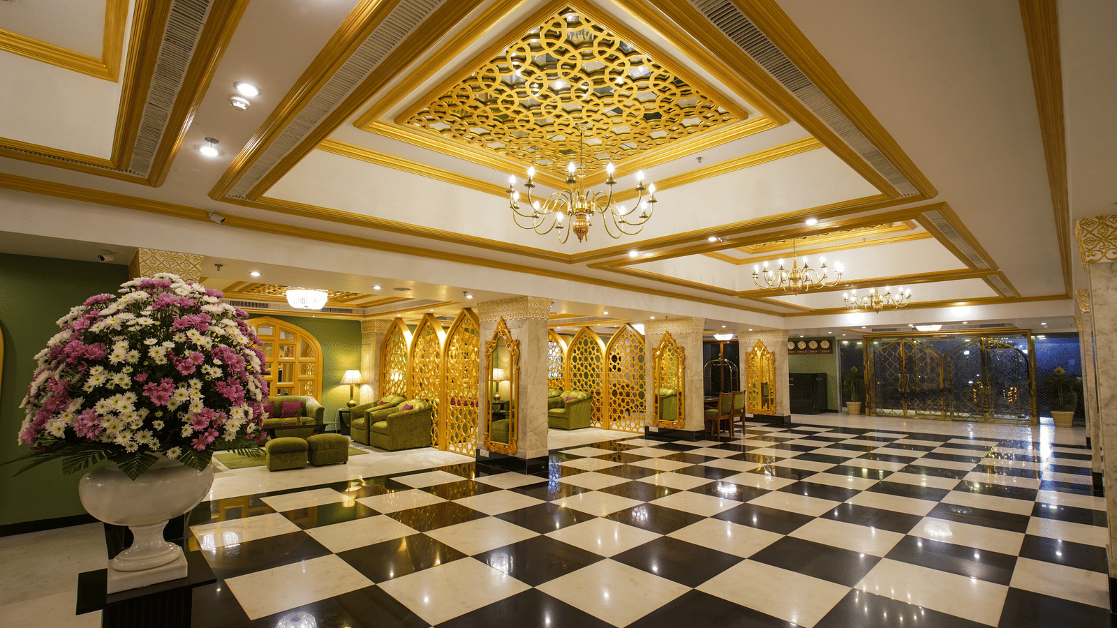 Lobby area of Hotel Clarks Shiraz, Agra - 3