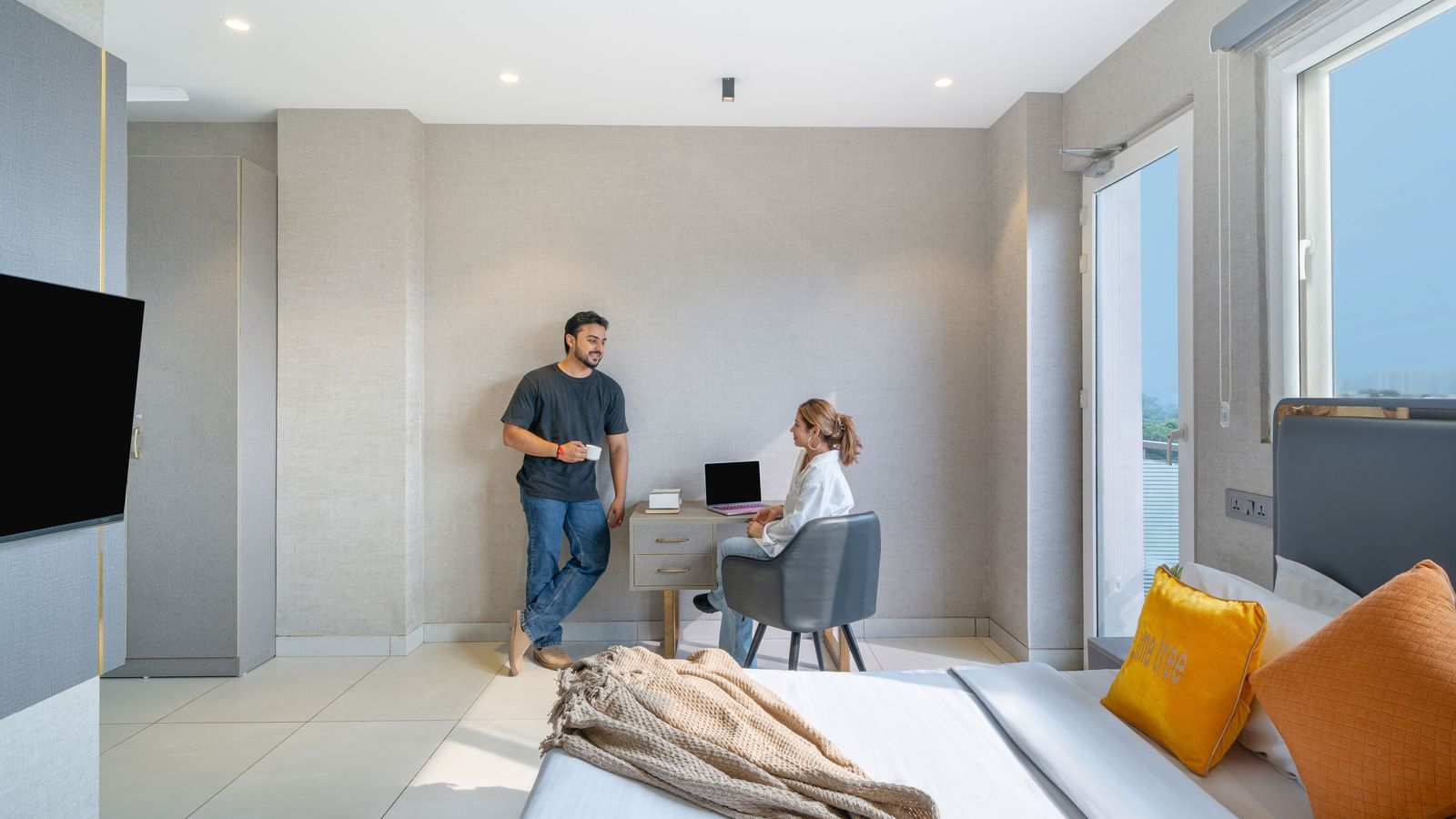 Business stay accommodation at Lime Tree Hotels Ystays Greater Noida