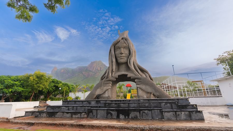 image of the tifity square with beautiful blue sky and the mountains at the background - Darza Resorts