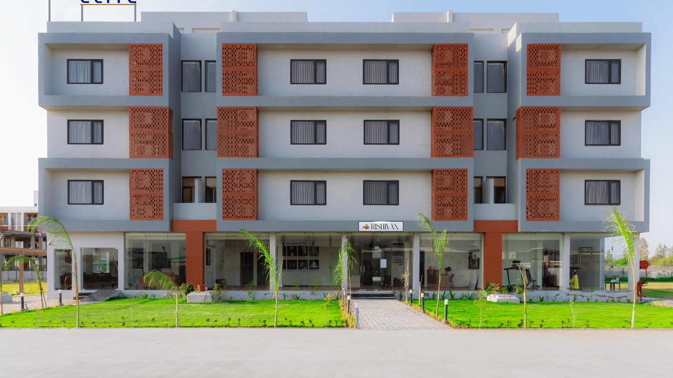 facade view of the Pride Elite Becharaji