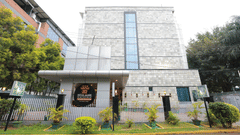 the facade of MGM Mark Whitefield hotel in Bangalore