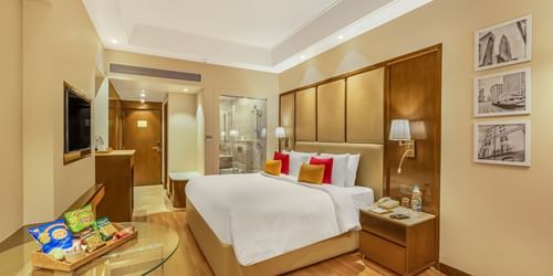 The Vaishnodevi Sarovar Portico, Katra room interior and facilities