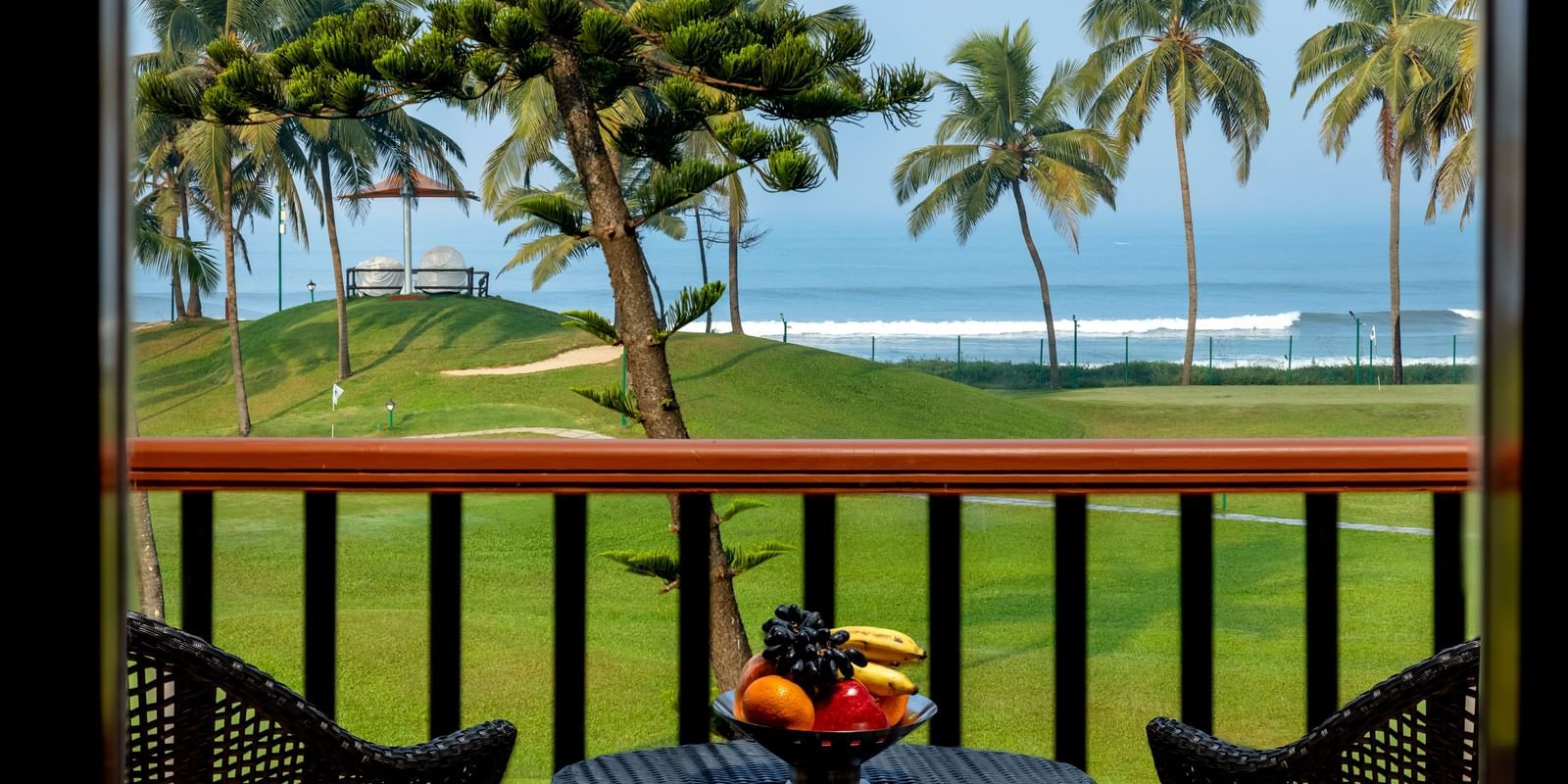 Ocean front view room in South Goa13