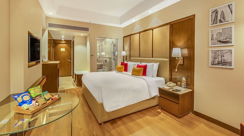 The Vaishnodevi Sarovar Portico, Katra room interior and facilities