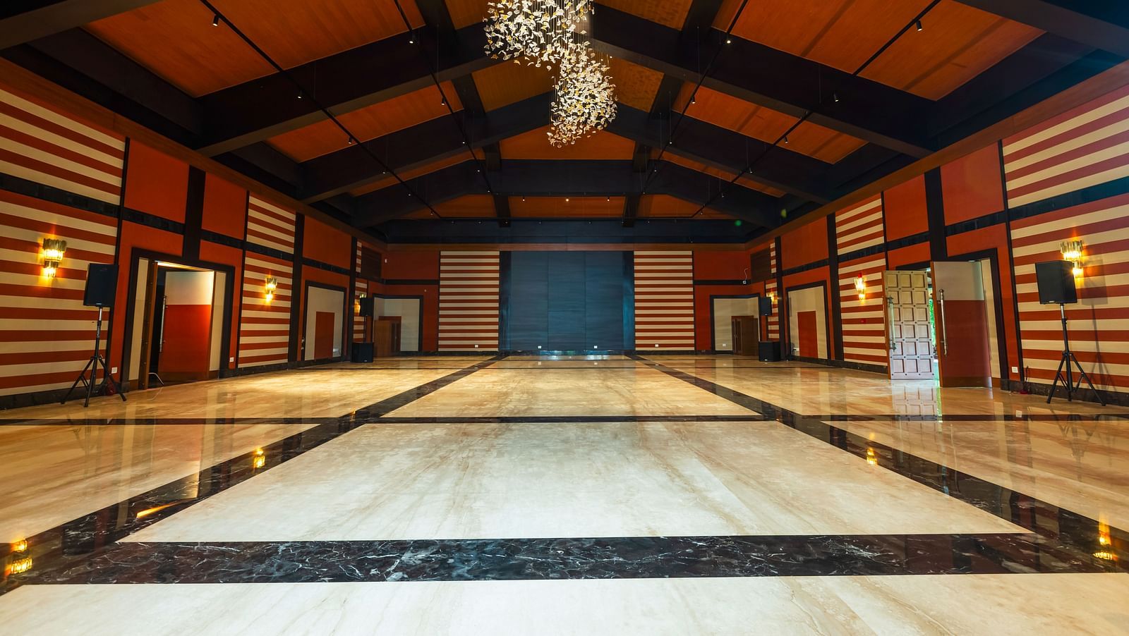 Gamyam Retreat, Kumta - Interiors of Kanchika banquet hall