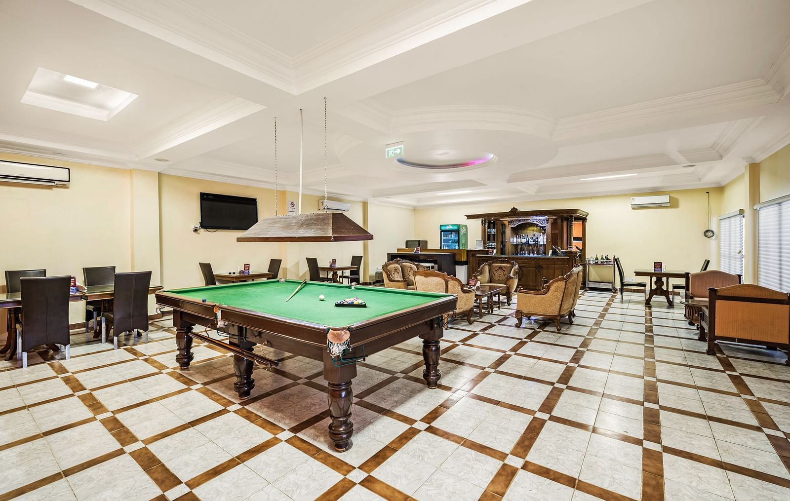 An image of Billards - the indoor games at GReaT Trails River View Resort Thanjavur By GRT Hotels