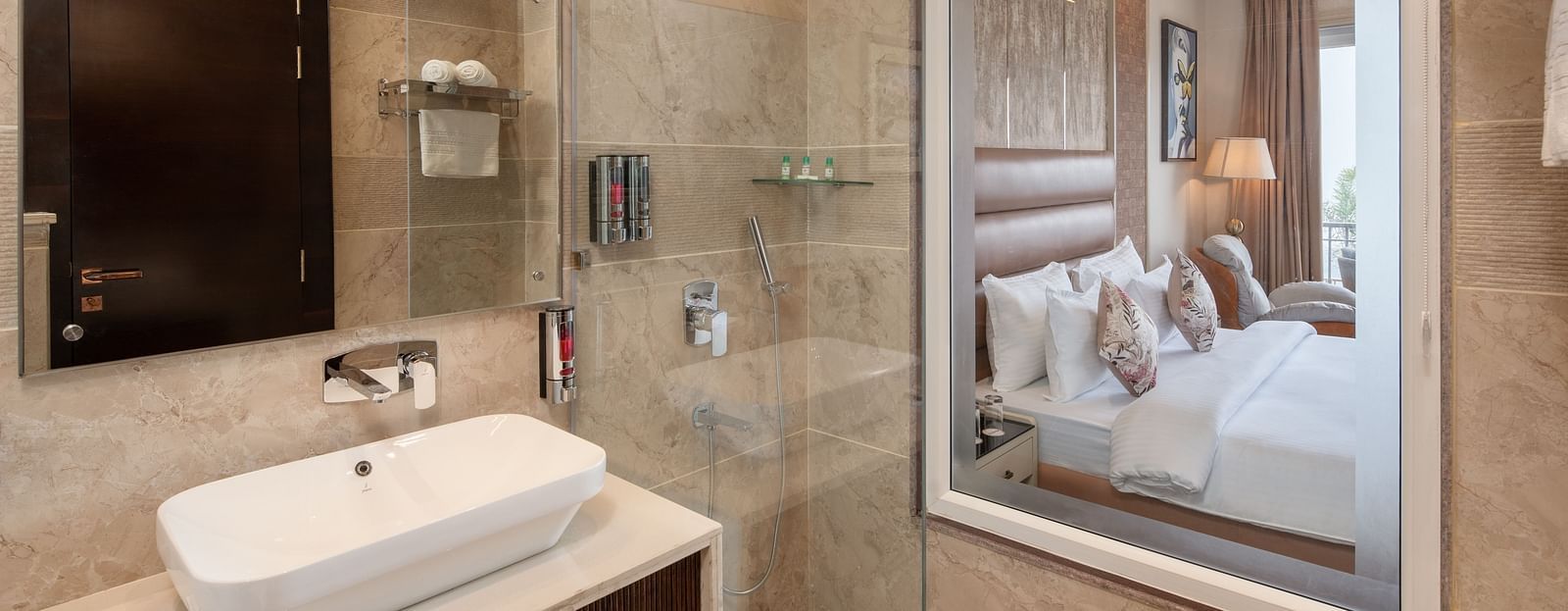 an image of a bathroom with a white wash basin at Mountoria Retreat, Naukuchiatal