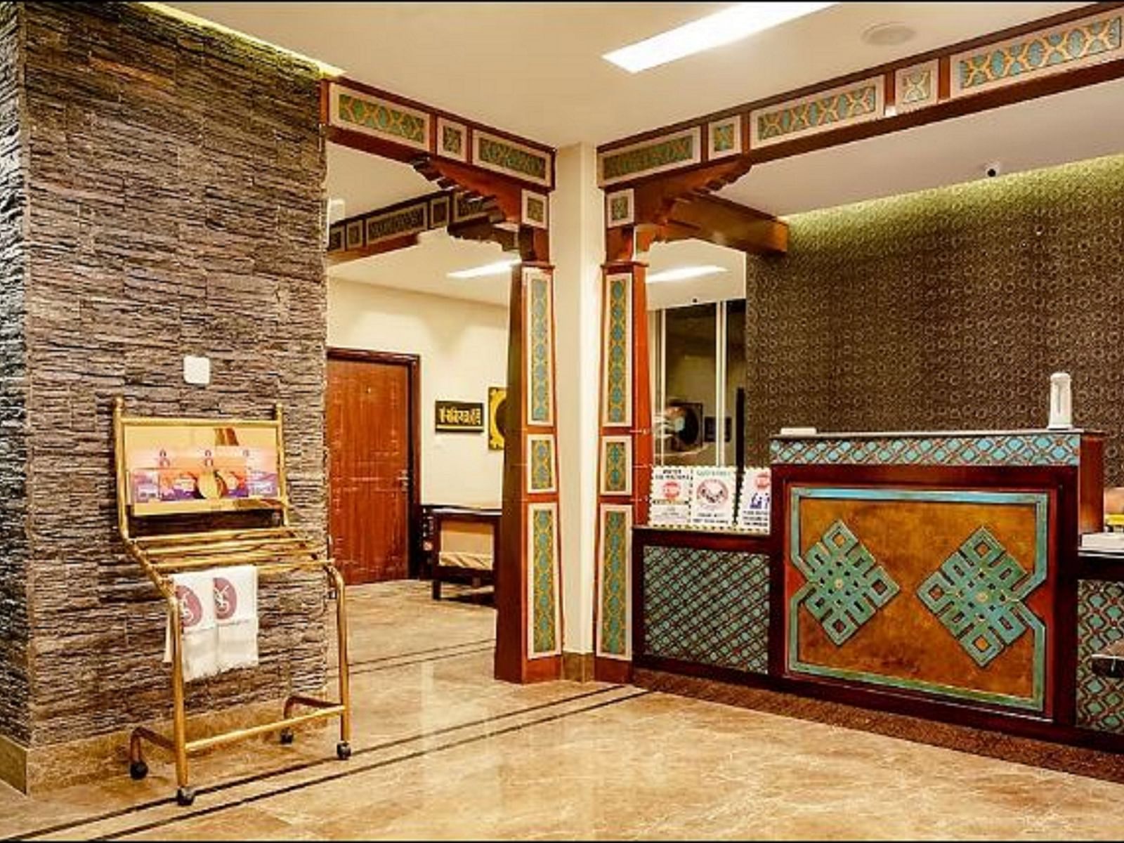 Reception area of Sumitel Gangtok