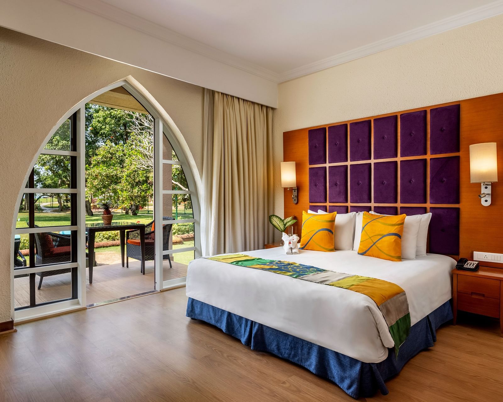 South Goa resort with private beach