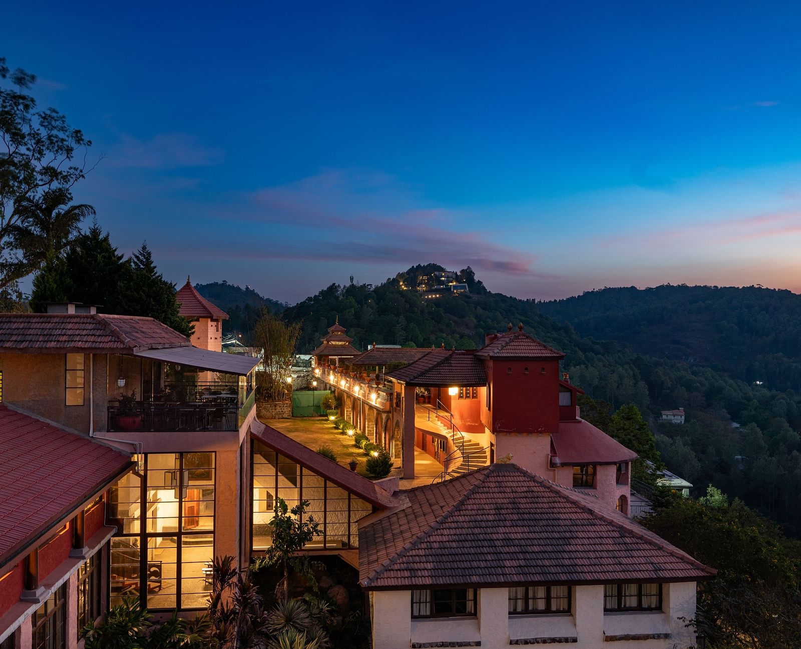 An image of the villas and cottages of one big property | Mango Hill, Yercaud