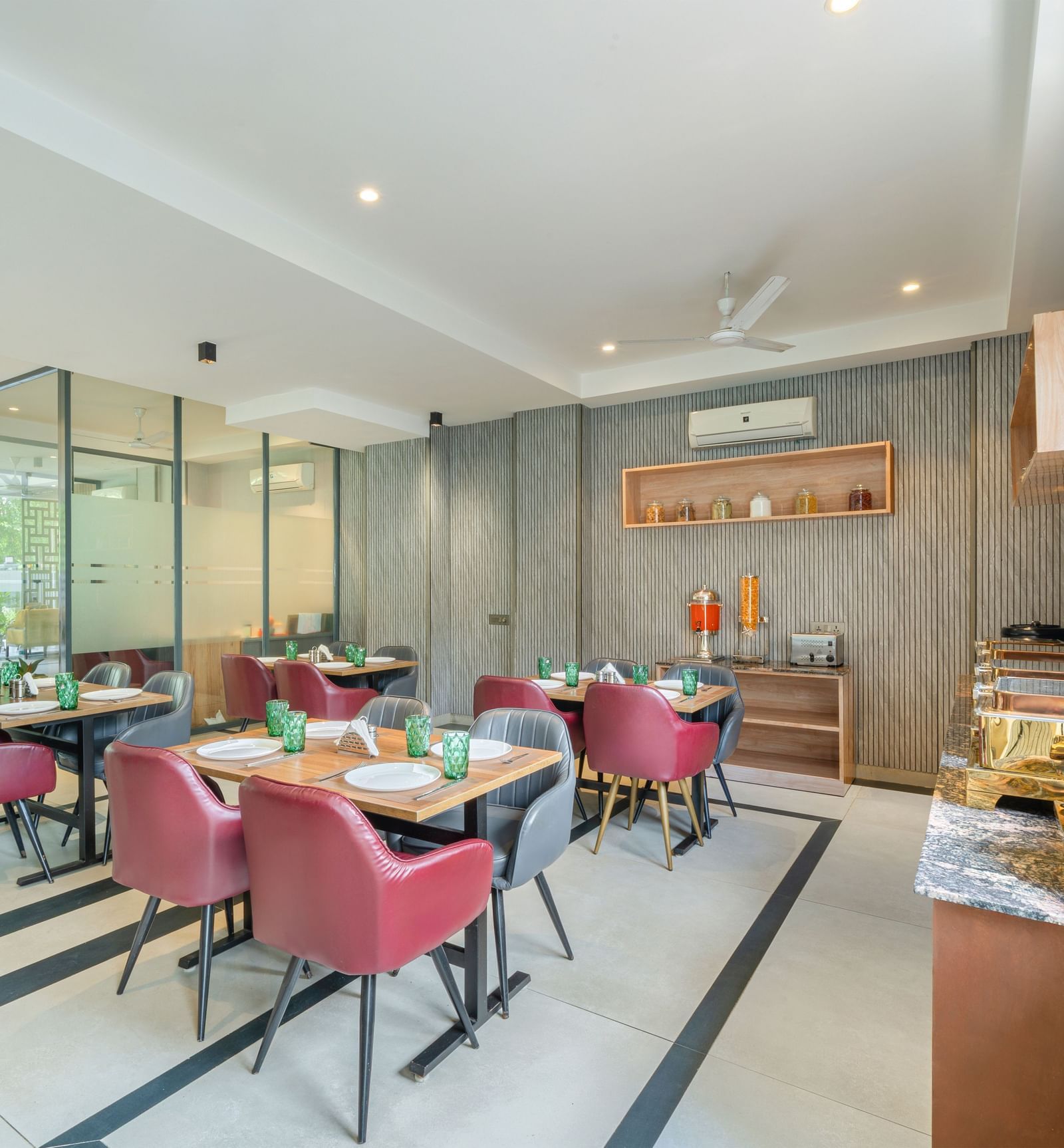 Fine dining experience at Lime Tree Hotels Ystays Greater Noida