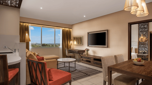 Deluxe Suite - Living Room angle 2