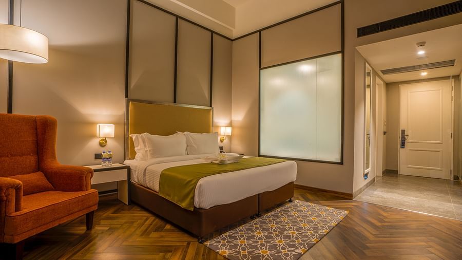 one of the rooms at Hotel Polo Towers Agartala