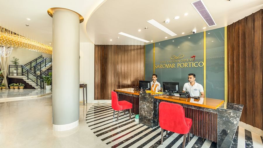 The Vaishnodevi Sarovar Portico reception