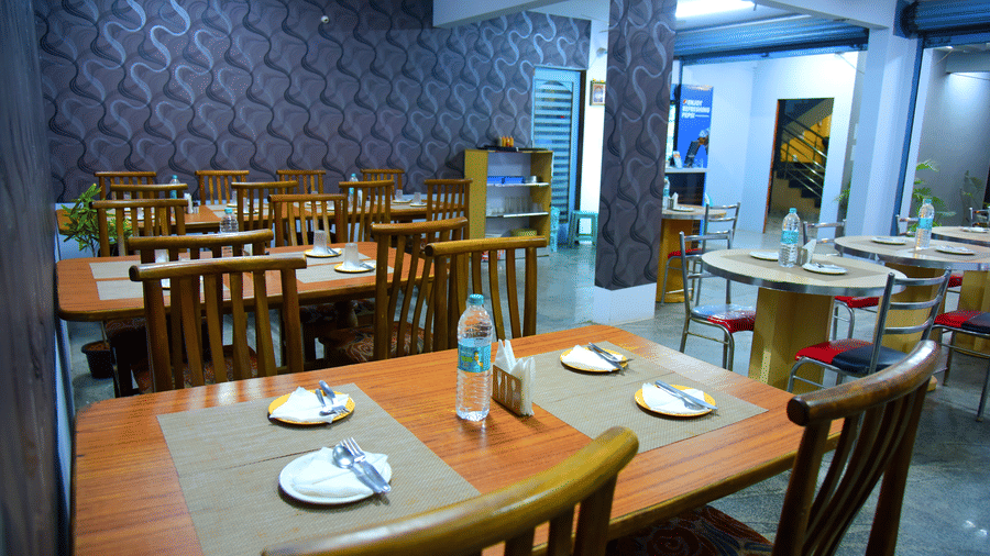 Prathi Restaurant seating area