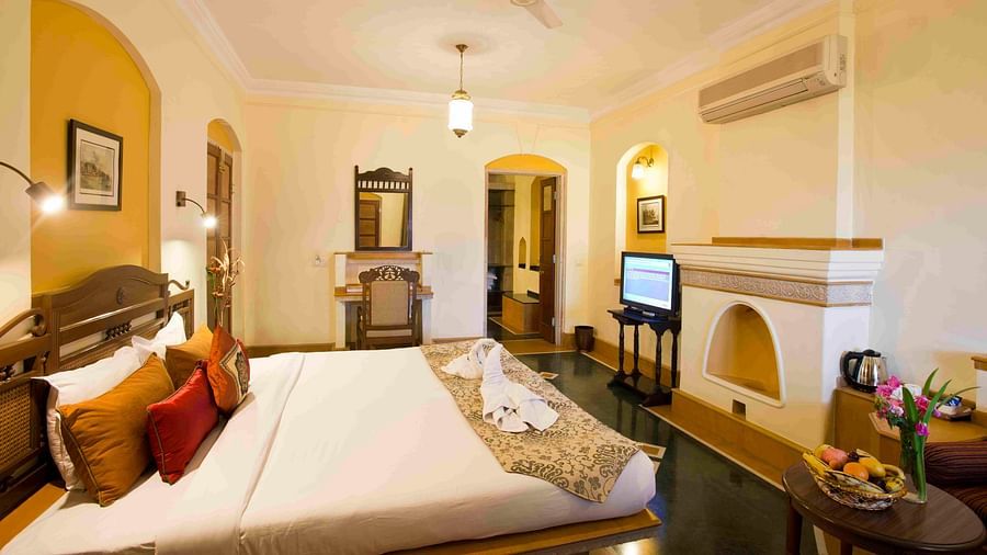 The Haveli Hari Ganga  Haridwar Superior Room at The Haveli Hari Ganga Hotel Haridwar
