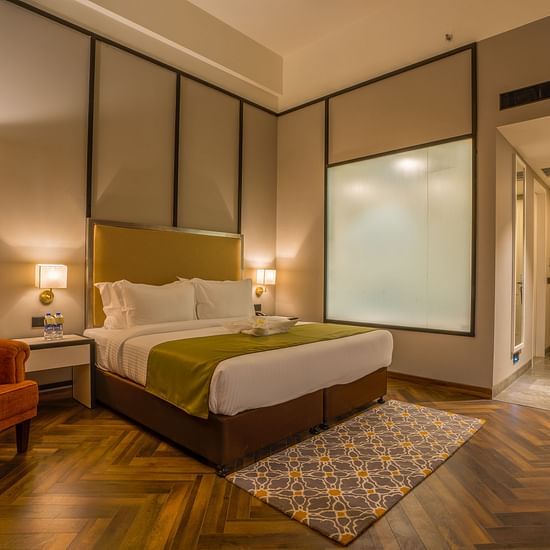 one of the rooms at Hotel Polo Towers Agartala