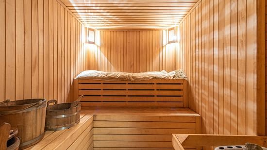an image of interior view of sauna