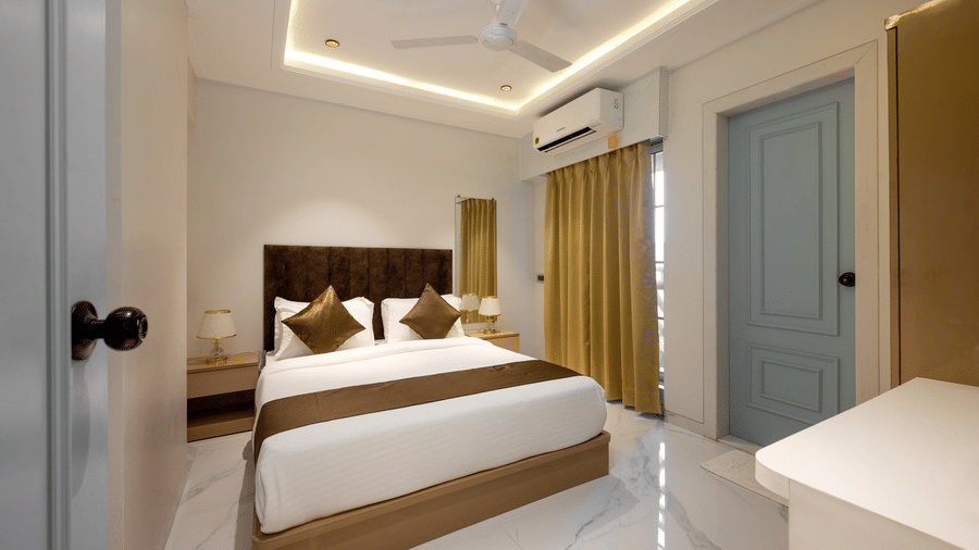 Three bedroom apartment with spacious interiors at Home2 Residency, Mumbai Airport